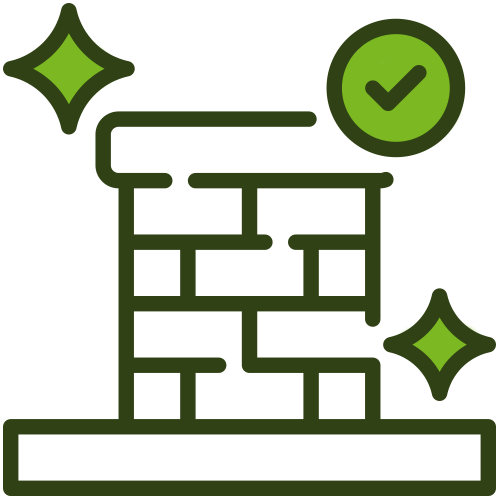 Sparkling clean chimney